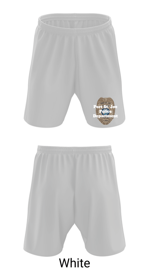 Athletic Shorts With Pockets, Port St. Joe Police Department, Police, Teamtime, Team time, sublimation, custom sports apparel, team uniforms, spirit wear, spiritwear, sports uniforms, custom shirts, team store, custom team store, fundraiser sports, apparel fundraiser