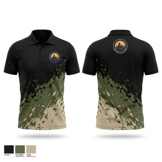 Short Sleeve Performance Polo, CFMO, Army, Teamtime, Team time, sublimation, custom sports apparel, team uniforms, spirit wear, spiritwear, sports uniforms, custom shirts, team store, custom team store, fundraiser sports, apparel fundraiser