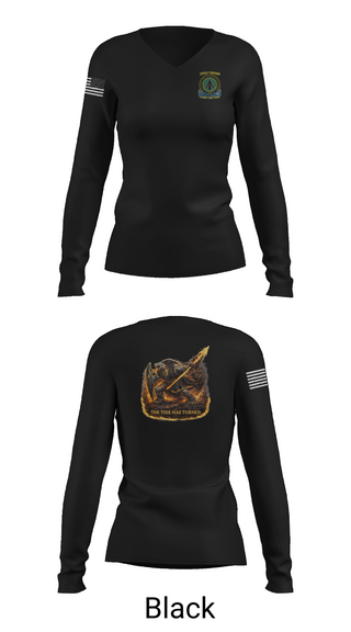 Womens Long Sleeve Vneck Shirt, 1192nd DDSB, Army, Teamtime, Team time, sublimation, custom sports apparel, team uniforms, spirit wear, spiritwear, sports uniforms, custom shirts, team store, custom team store, fundraiser sports, apparel fundraiser