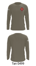 Marine Det. Fort Gregg-Adams Bravo Company 18643837 Long Sleeve Performance Shirt 66