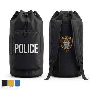 Gear Bag, Mason PD, Police, Teamtime, Team time, sublimation, custom sports apparel, team uniforms, spirit wear, spiritwear, sports uniforms, custom shirts, team store, custom team store, fundraiser sports, apparel fundraiser
