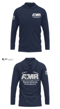 AMR  Central Arizona Operations Long Sleeve Performance Shirt with hood - 3