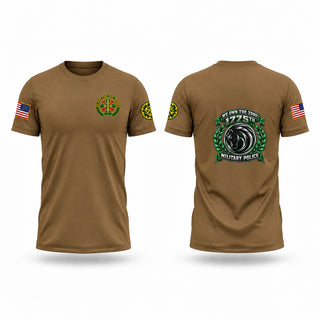 Old School Cotton Feel Shirt, 1775th MP Co, National Guard, Teamtime, Team time, sublimation, custom sports apparel, team uniforms, spirit wear, spiritwear, sports uniforms, custom shirts, team store, custom team store, fundraiser sports, apparel fundraiser