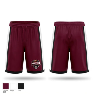Athletic Shorts With Pockets, Preston Panthers, , Teamtime, Team time, sublimation, custom sports apparel, team uniforms, spirit wear, spiritwear, sports uniforms, custom shirts, team store, custom team store, fundraiser sports, apparel fundraiser