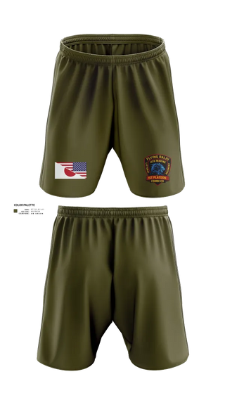 Athletic Shorts With Pockets, 12th MLR Headquarters Element, Marines, Teamtime, Team time, sublimation, custom sports apparel, team uniforms, spirit wear, spiritwear, sports uniforms, custom shirts, team store, custom team store, fundraiser sports, apparel fundraiser