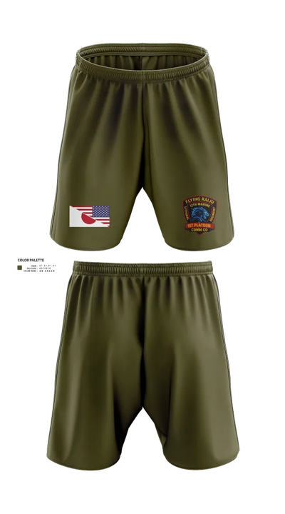 12th MLR Headquarters Element 19917243 Athletic Shorts With Pockets - 122