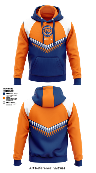 Hoodie, North Point Middle School Cheer, Cheer, Teamtime, Team time, sublimation, custom sports apparel, team uniforms, spirit wear, spiritwear, sports uniforms, custom shirts, team store, custom team store, fundraiser sports, apparel fundraiser