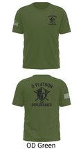 D Platoon 37319682 Short Sleeve Performance Shirt - 53