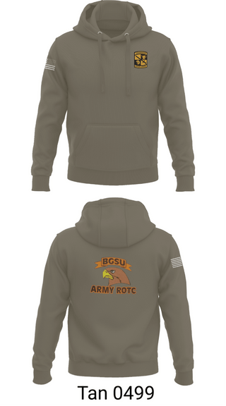 Hoodie, BGSU Fighting Falcon Battalion, Army, Teamtime, Team time, sublimation, custom sports apparel, team uniforms, spirit wear, spiritwear, sports uniforms, custom shirts, team store, custom team store, fundraiser sports, apparel fundraiser