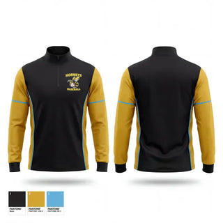 Quarter Zip Jacket, HORNETS, Baseball, Teamtime, Team time, sublimation, custom sports apparel, team uniforms, spirit wear, spiritwear, sports uniforms, custom shirts, team store, custom team store, fundraiser sports, apparel fundraiser