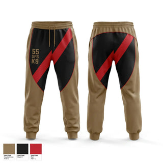Sweatpants, 55 SFS K9, Air Force, Teamtime, Team time, sublimation, custom sports apparel, team uniforms, spirit wear, spiritwear, sports uniforms, custom shirts, team store, custom team store, fundraiser sports, apparel fundraiser
