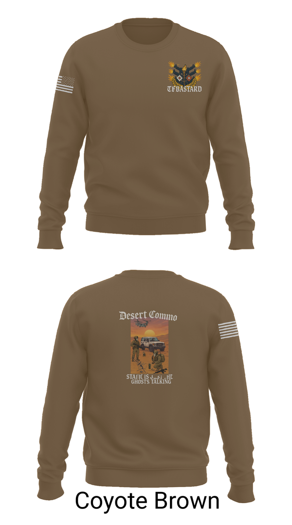 Crew Neck Sweatshirt, Task Force Bataan, , Teamtime, Team time, sublimation, custom sports apparel, team uniforms, spirit wear, spiritwear, sports uniforms, custom shirts, team store, custom team store, fundraiser sports, apparel fundraiser