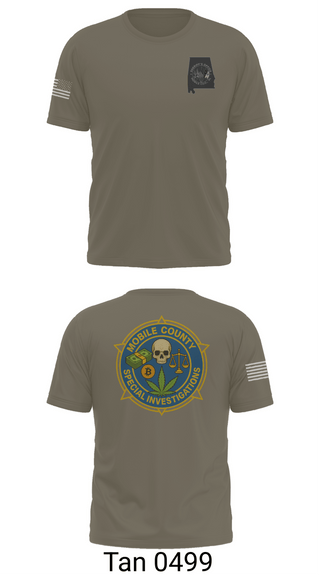 Old School Cotton Feel Shirt, MCSO Special Investigations Unit, Police, Teamtime, Team time, sublimation, custom sports apparel, team uniforms, spirit wear, spiritwear, sports uniforms, custom shirts, team store, custom team store, fundraiser sports, apparel fundraiser