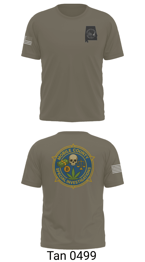 Old School Cotton Feel Shirt, MCSO Special Investigations Unit, Police, Teamtime, Team time, sublimation, custom sports apparel, team uniforms, spirit wear, spiritwear, sports uniforms, custom shirts, team store, custom team store, fundraiser sports, apparel fundraiser