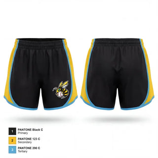 Womens Shorts, HORNETS, Baseball, Teamtime, Team time, sublimation, custom sports apparel, team uniforms, spirit wear, spiritwear, sports uniforms, custom shirts, team store, custom team store, fundraiser sports, apparel fundraiser