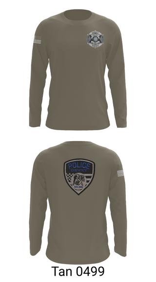 Long Sleeve Performance Shirt, Dewey Police Department, , Teamtime, Team time, sublimation, custom sports apparel, team uniforms, spirit wear, spiritwear, sports uniforms, custom shirts, team store, custom team store, fundraiser sports, apparel fundraiser
