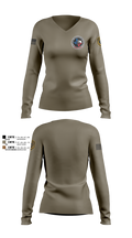Robstown Police Department Women's Long Sleeve V-neck Shirt - 4