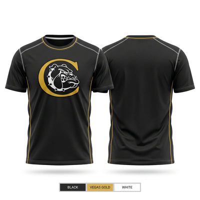 Cement High School Basketball Short Sleeve Performance Shirt - 2