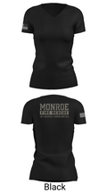Monroe Fire Rescue 79763578 Women's Short Sleeve V-neck Shirt - 24