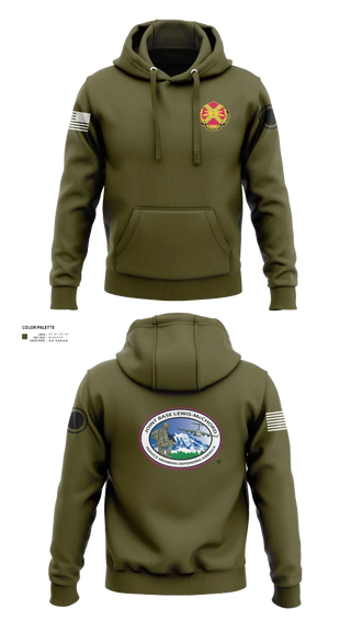 Hoodie, JBLM GARRISON, Army, Teamtime, Team time, sublimation, custom sports apparel, team uniforms, spirit wear, spiritwear, sports uniforms, custom shirts, team store, custom team store, fundraiser sports, apparel fundraiser