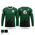 Billerica Indians 14721294 Long Sleeve Performance Shirt 1
