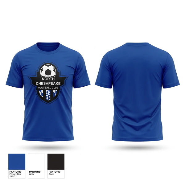Short Sleeve Performance Shirt, North Chesapeake Football Club, Men's Soccer, Teamtime, Team time, sublimation, custom sports apparel, team uniforms, spirit wear, spiritwear, sports uniforms, custom shirts, team store, custom team store, fundraiser sports, apparel fundraiser