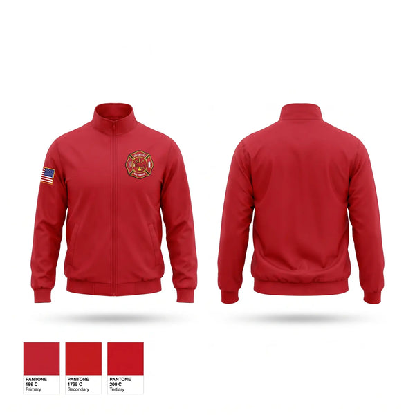 Windbreaker, Western Fire, Fire Department, Teamtime, Team time, sublimation, custom sports apparel, team uniforms, spirit wear, spiritwear, sports uniforms, custom shirts, team store, custom team store, fundraiser sports, apparel fundraiser