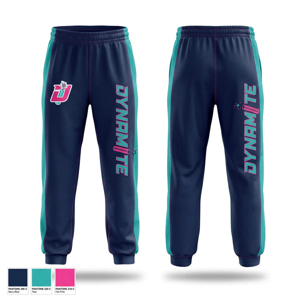 Sweatpants, Dynamite, Softball, Teamtime, Team time, sublimation, custom sports apparel, team uniforms, spirit wear, spiritwear, sports uniforms, custom shirts, team store, custom team store, fundraiser sports, apparel fundraiser