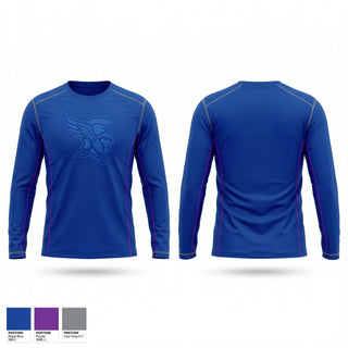 Long Sleeve Performance Shirt, MoZ’Ark Valkyries, Softball, Teamtime, Team time, sublimation, custom sports apparel, team uniforms, spirit wear, spiritwear, sports uniforms, custom shirts, team store, custom team store, fundraiser sports, apparel fundraiser