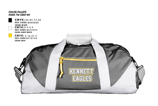 Duffle Bag, Kennett Eagles, , Teamtime, Team time, sublimation, custom sports apparel, team uniforms, spirit wear, spiritwear, sports uniforms, custom shirts, team store, custom team store, fundraiser sports, apparel fundraiser