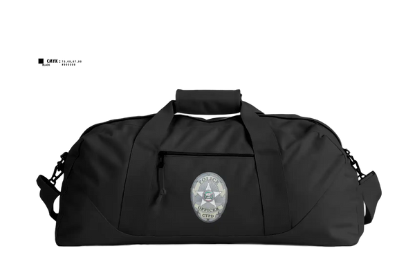 Duffle Bag, Colville Tribal Police, Police, Teamtime, Team time, sublimation, custom sports apparel, team uniforms, spirit wear, spiritwear, sports uniforms, custom shirts, team store, custom team store, fundraiser sports, apparel fundraiser