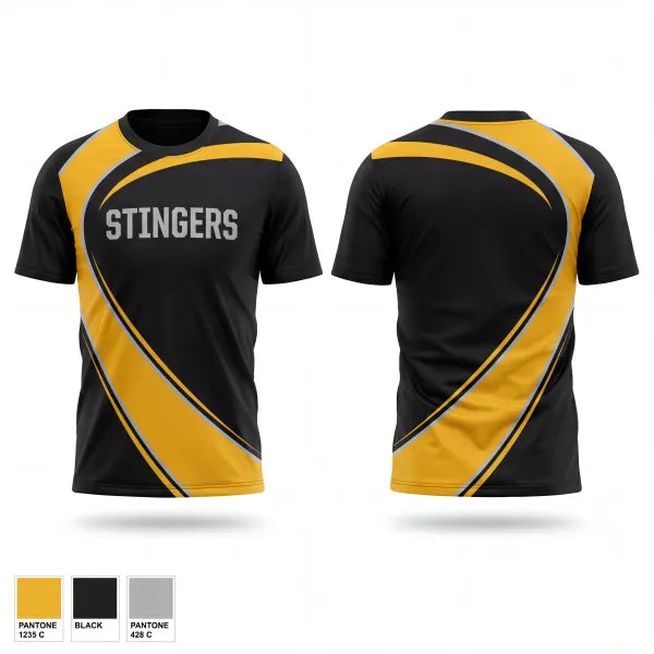 Old School Cotton Feel Shirt, Stingers, Softball, Teamtime, Team time, sublimation, custom sports apparel, team uniforms, spirit wear, spiritwear, sports uniforms, custom shirts, team store, custom team store, fundraiser sports, apparel fundraiser