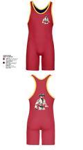 Pirate Jiu Jitsu 23329985 Wrestling Singlet - 2