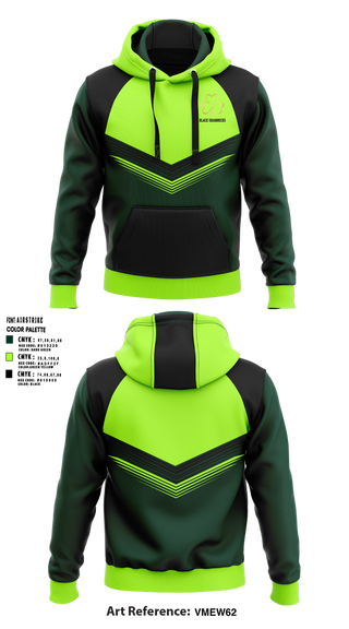 Hoodie, Black Shamrocks, , Teamtime, Team time, sublimation, custom sports apparel, team uniforms, spirit wear, spiritwear, sports uniforms, custom shirts, team store, custom team store, fundraiser sports, apparel fundraiser