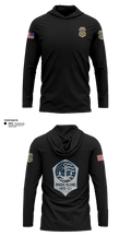 IRS-CI Long Sleeve Performance Shirt with hood - 1