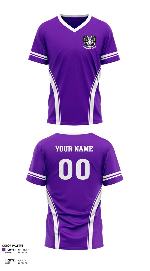 Mens Soccer Jersey, Deering Rams Soccer, Men's Soccer, Teamtime, Team time, sublimation, custom sports apparel, team uniforms, spirit wear, spiritwear, sports uniforms, custom shirts, team store, custom team store, fundraiser sports, apparel fundraiser