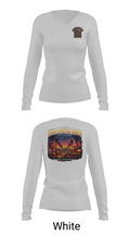 NTAG PACIFC 91801564 Women's Long Sleeve V-neck Shirt - 11