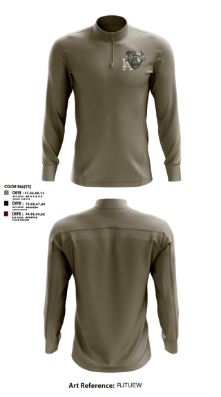 Quarter Zip Jacket, LA Medical Recruiting Company, Army, Teamtime, Team time, sublimation, custom sports apparel, team uniforms, spirit wear, spiritwear, sports uniforms, custom shirts, team store, custom team store, fundraiser sports, apparel fundraiser
