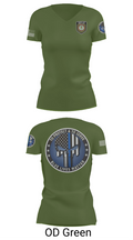 Policía Municipal de Carolina 96327149 Women's Short Sleeve V-neck Shirt - 46