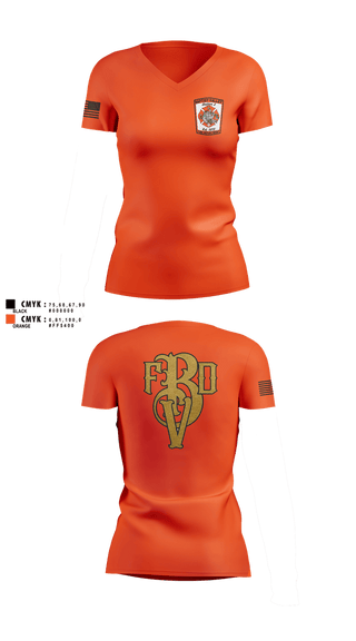 Womens Short Sleeve Vneck Shirt, Baptist Valley Volunteer Fire Department, Fire Department, Teamtime, Team time, sublimation, custom sports apparel, team uniforms, spirit wear, spiritwear, sports uniforms, custom shirts, team store, custom team store, fundraiser sports, apparel fundraiser
