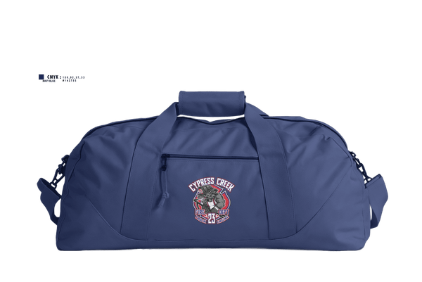 Duffle Bag, Cy Creek Fire 23, Fire Department, Teamtime, Team time, sublimation, custom sports apparel, team uniforms, spirit wear, spiritwear, sports uniforms, custom shirts, team store, custom team store, fundraiser sports, apparel fundraiser