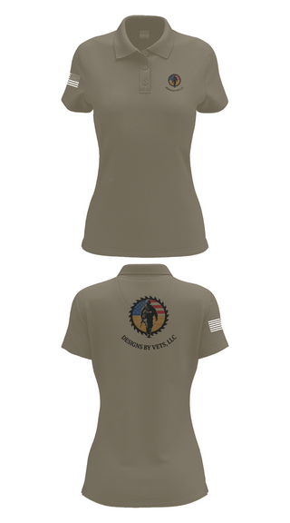 Womens Short Sleeve Performance Polo, Designs By Vets, , Teamtime, Team time, sublimation, custom sports apparel, team uniforms, spirit wear, spiritwear, sports uniforms, custom shirts, team store, custom team store, fundraiser sports, apparel fundraiser