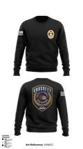 Crossett Police Department 1680573 Crew Neck Sweatshirt - 5