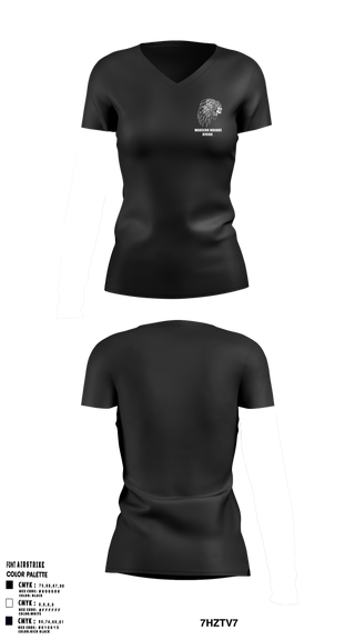 Womens Short Sleeve Vneck Shirt, Wauseon Indians Diving, Swimming, Teamtime, Team time, sublimation, custom sports apparel, team uniforms, spirit wear, spiritwear, sports uniforms, custom shirts, team store, custom team store, fundraiser sports, apparel fundraiser