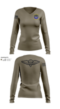 26STS Riggers Women's Long Sleeve V-neck Shirt - 21