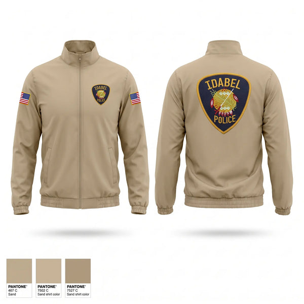Windbreaker, Idabel police, Police, Teamtime, Team time, sublimation, custom sports apparel, team uniforms, spirit wear, spiritwear, sports uniforms, custom shirts, team store, custom team store, fundraiser sports, apparel fundraiser