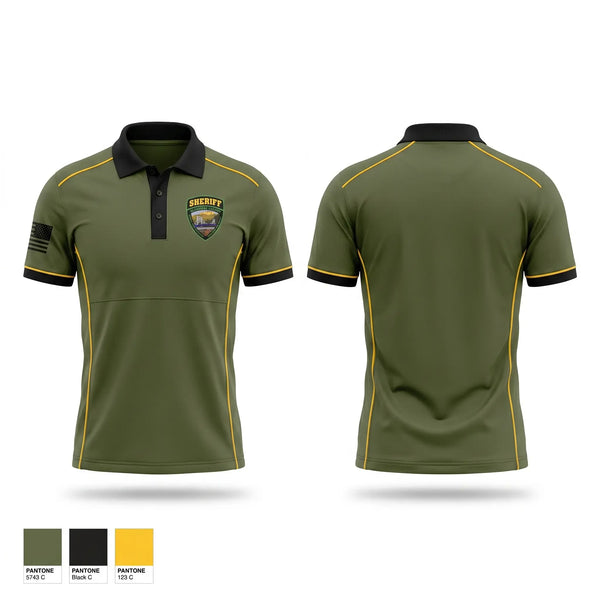 Short Sleeve Performance Polo, Cleburne County Sheriff's Office, Police, Teamtime, Team time, sublimation, custom sports apparel, team uniforms, spirit wear, spiritwear, sports uniforms, custom shirts, team store, custom team store, fundraiser sports, apparel fundraiser