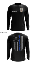 El Paso Community College Law Enforcement Training Academy Class 105 Long Sleeve Performance Shirt - 5