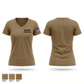 96 SFS Training Section 31188225 Women's Short Sleeve V-neck Shirt - 1