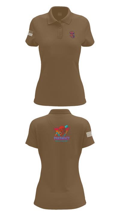 Madigan Pharmacy 51616730 Women's Short Sleeve Performance Polo  - 15